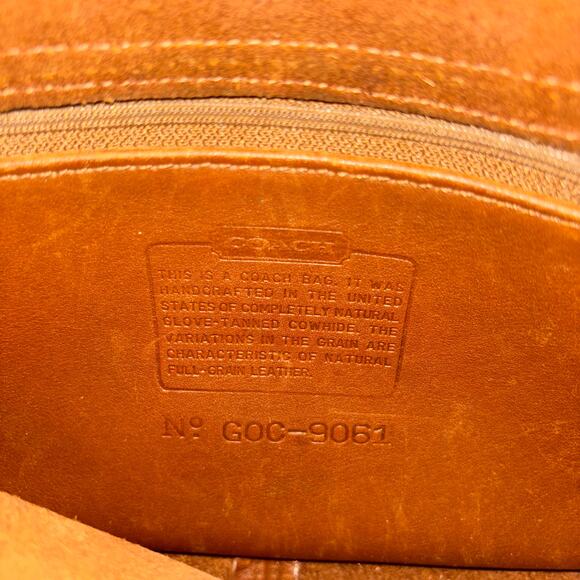 Vintage Coach Rambler’s Legacy 9061 British tan/Vicuña - Picture 10 of 12